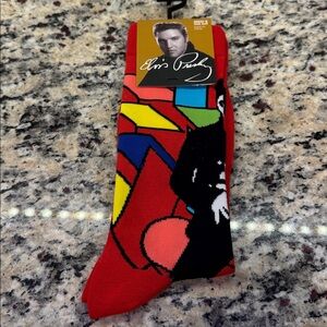 Elvis Presley Novelty Crew Socks - NWT